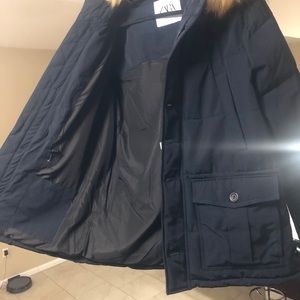 Zara Men’s Large  Parka